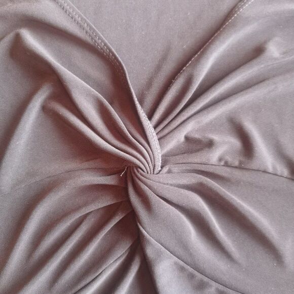 Y2K Twist Front Bell Sleeve  00s Top By ZOKAI - Picture 3 of 7